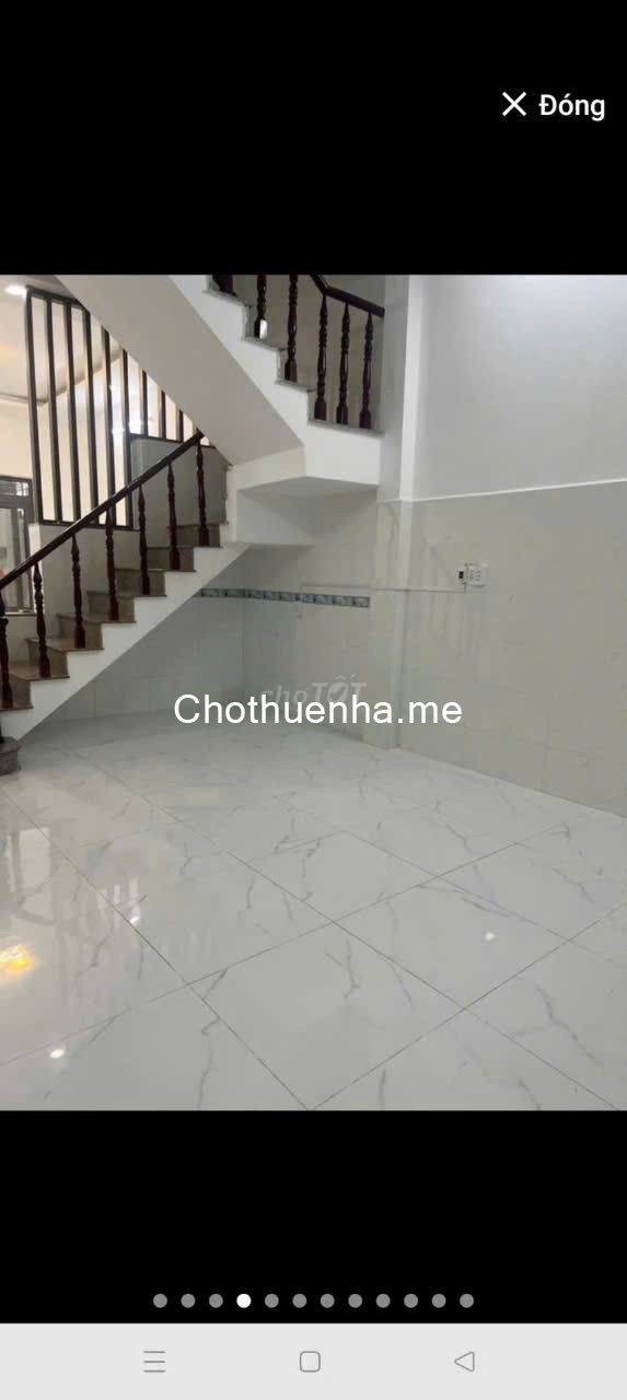 Cho thuê nhà 1 trệt 1 lầu hẻm xe hơi