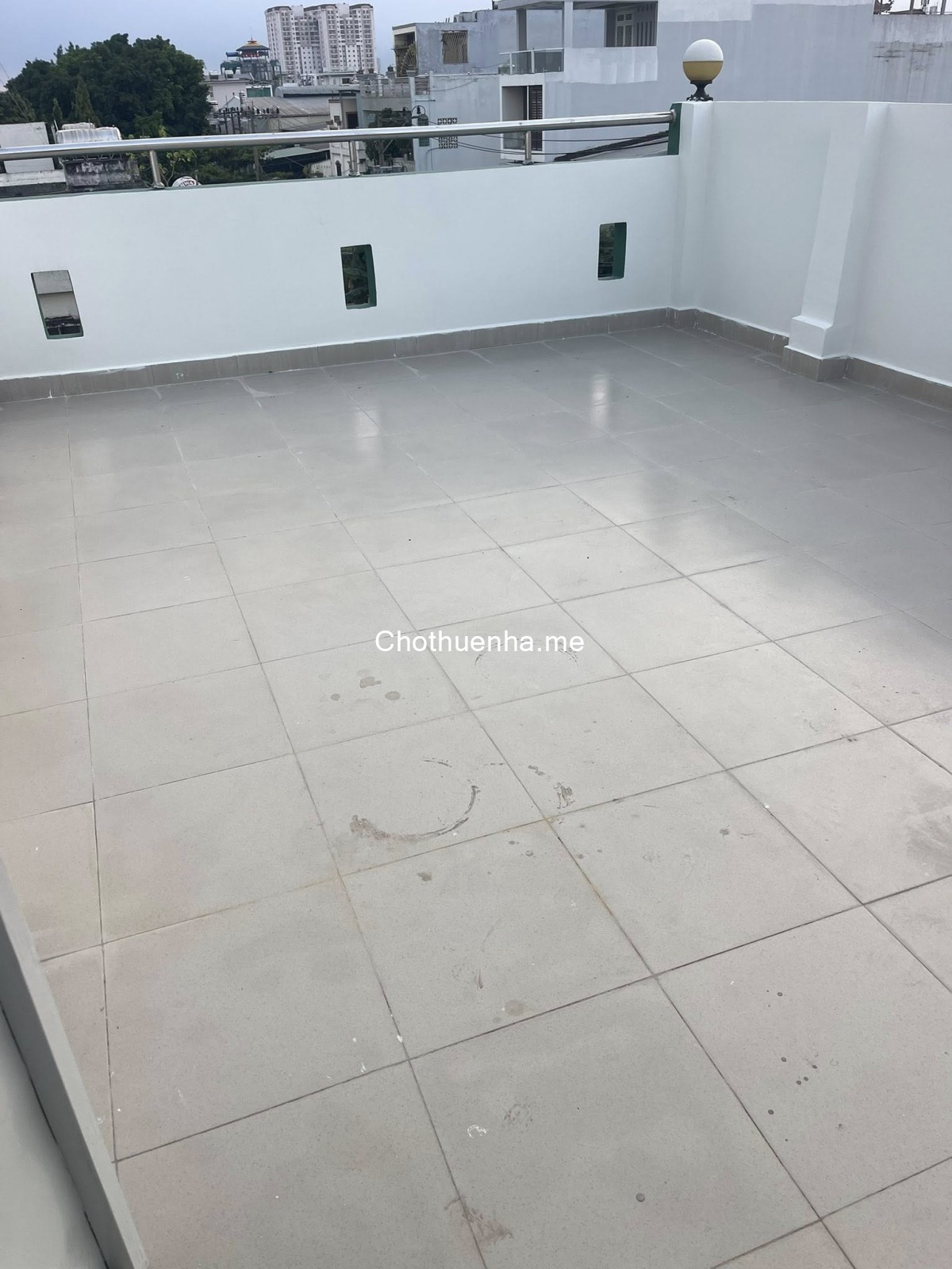 Nhà cho thuê hẻm 6m Khuông Việt, Phú Trung, Tân Phú