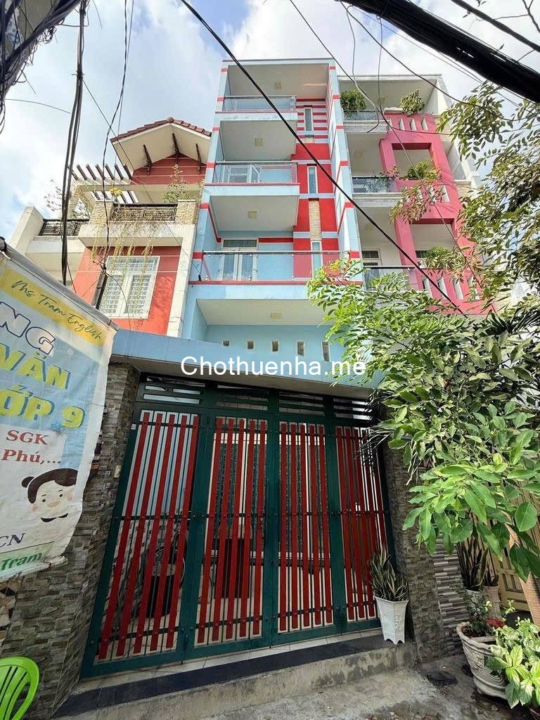 Cho thuê nhà Trệt, lửng, 3 lầu Nguyễn Phúc Chu – Tân Bình