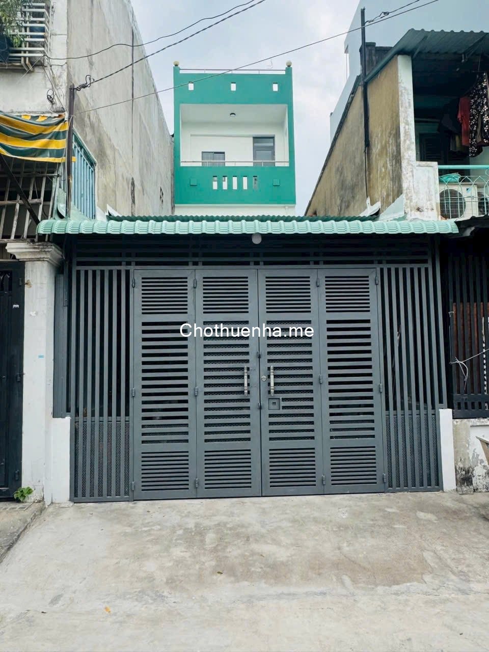 Nhà cho thuê hẻm 6m Khuông Việt, Phú Trung, Tân Phú