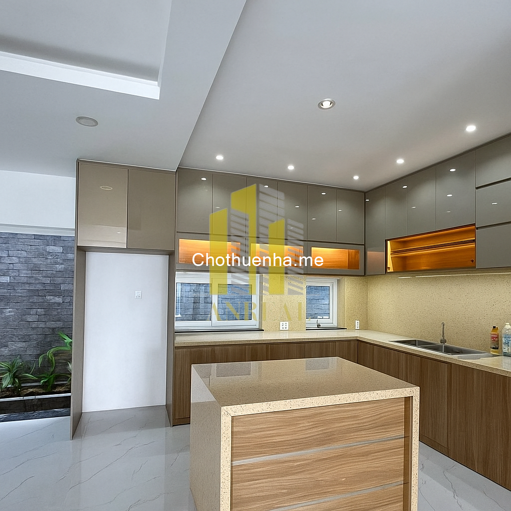 Villa sàn trống mới đẹp Khu đô thị An Phú – Hầm 3 lầu giá 45 triệu