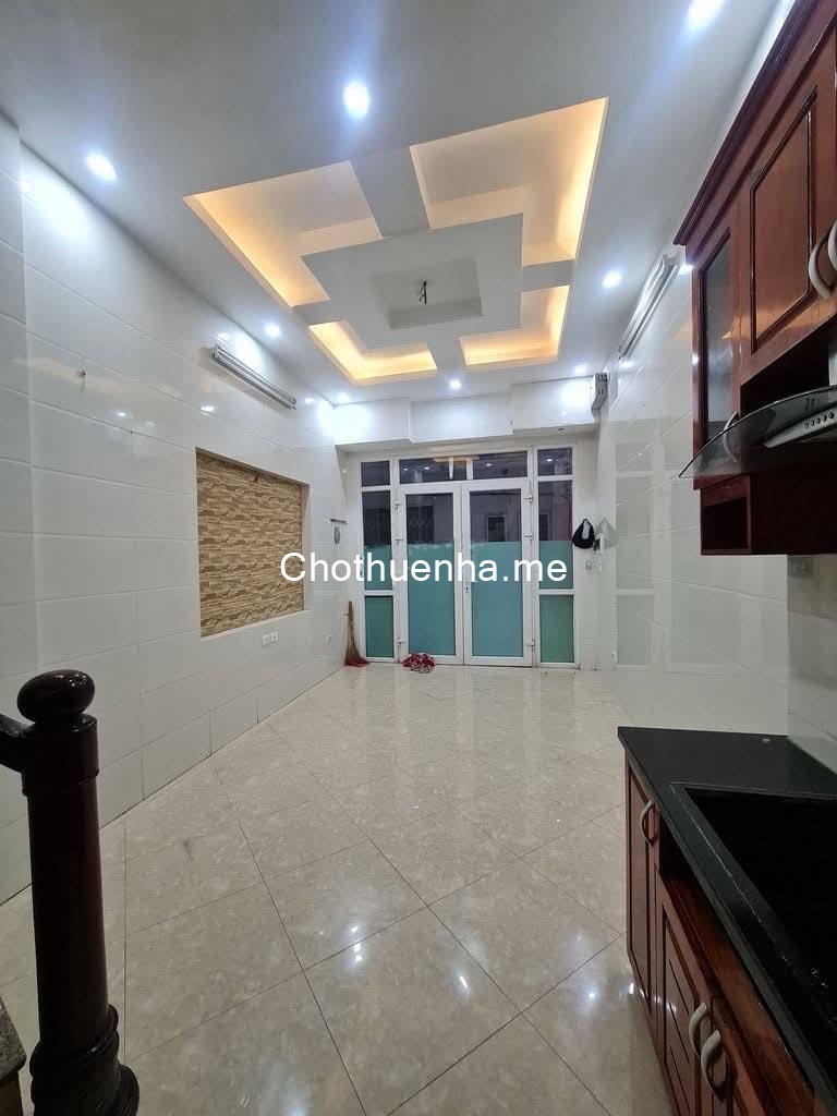 Cho thuê nhà ngõ Kiến Thiết 28m² x 5,5 tầng 14 triệu 10m ra ô tô