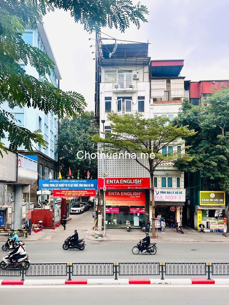 Cho thuê nhà mặt phố Tây Sơn 50m² x 7 tầng, có thang máy, KD đa ngành nghề cả hàng ăn