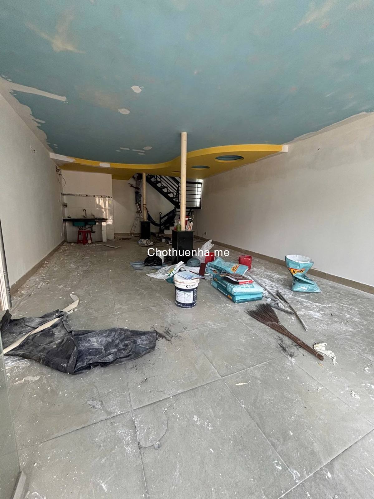 Cho thuê nhà mặt bằng kinh doanh gần Trần Não, An Khánh 1 trệt 1 lầu, trống suốt, 20 triệu/tháng