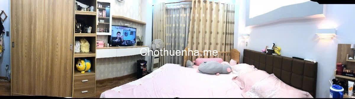 Cho thuê nhà 3 tầng 3PN tại mặt tiền đường số Phường 4, Q4, 16 triệu/ tháng