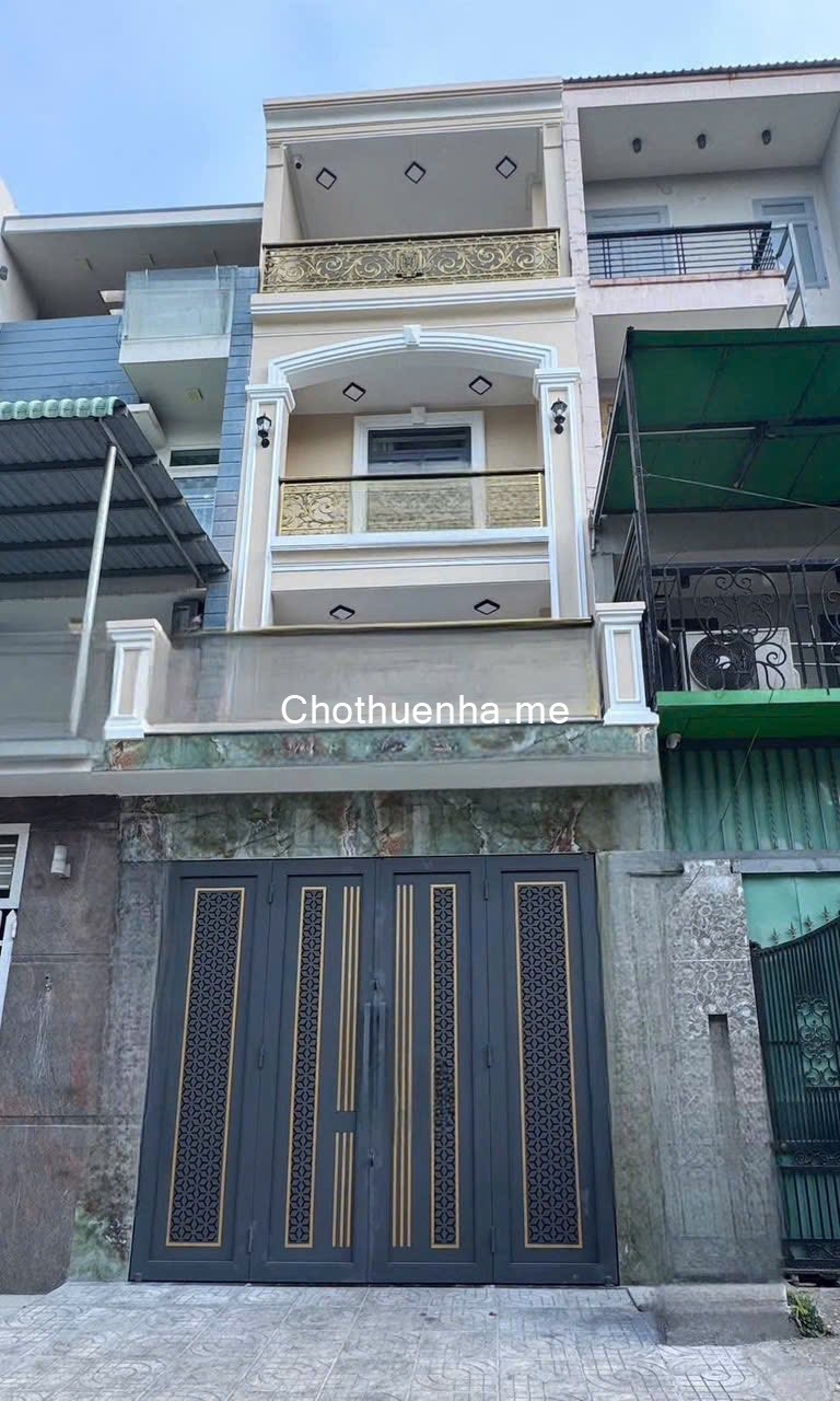 Cho thuê nhà mặt tiền gần Lê Văn Việt – Q9 - 1 trệt 3 lầu, 6 phòng