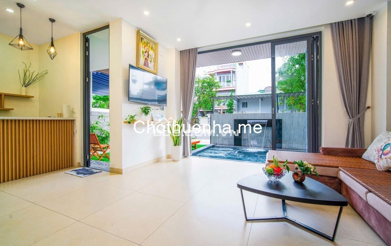 Cho thuê villa cao cấp 9 phòng ngủ có hồ bơi tại Sơn Trà, Đà Nẵng – vị trí vàng gần cầu Thuận Phước