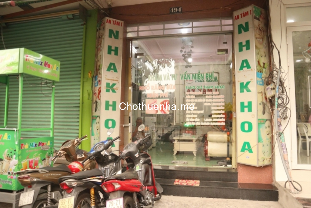 Chính chủ cho thuê nhà mặt tiền số 494 Nguyễn Thái Sơn, P.An Nhơn (phường 5, Quận Gò Vấp cũ)