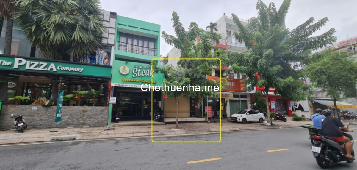 Cho thuê nhà Mặt Tiền Tân Sơn Nhì q.Tân Phú 95m² - NGANG 5M - 22Triệu