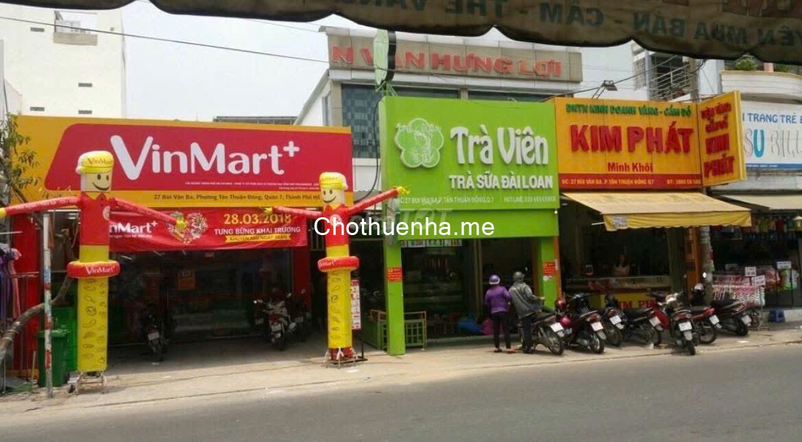 Cho thuê nhà đường Bùi Văn Ba, Quận 7, dt 7x29m, cấp 4