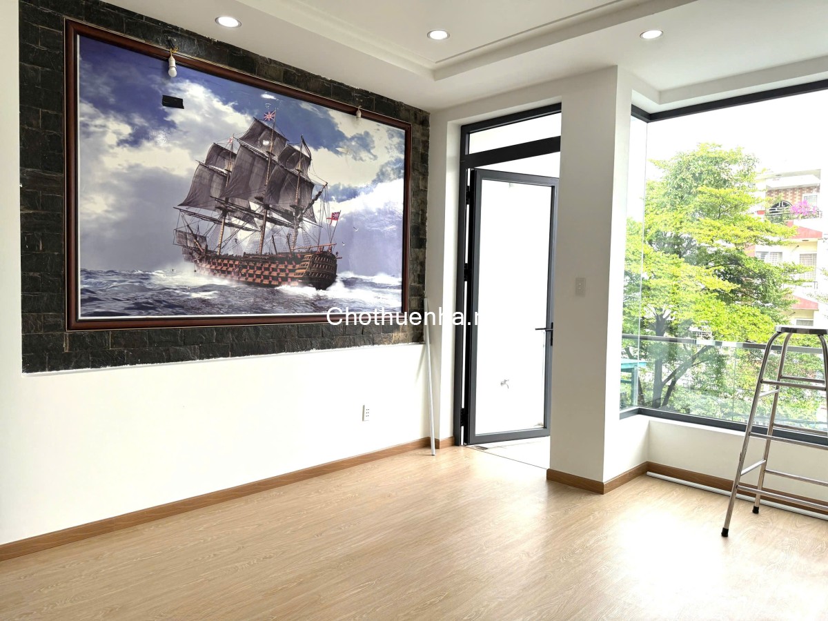 Chỉ 21tr, Cho thuê nhà MT Khu Cao Lỗ - Đồng Diều Q8. (4x16) 4Tầng, 5PN Mới Đep, Nước nóng NLMT