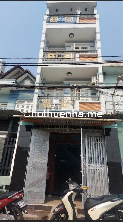 Cho Thuê Nhà Nguyên Căn 1 Trệt 2 Lầu + Sân Thượng – Hương Lộ 2