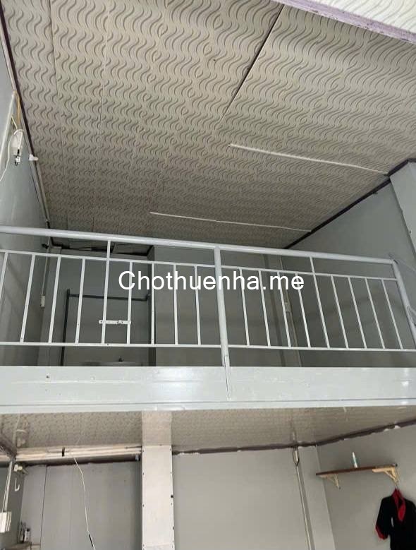 Cho thuê nhà hẻm xe hơi thổng 113 Võ Duy Ninh, 1 trệt + 1 lửng + 2 phòng ngủ, 6 triệu/tháng