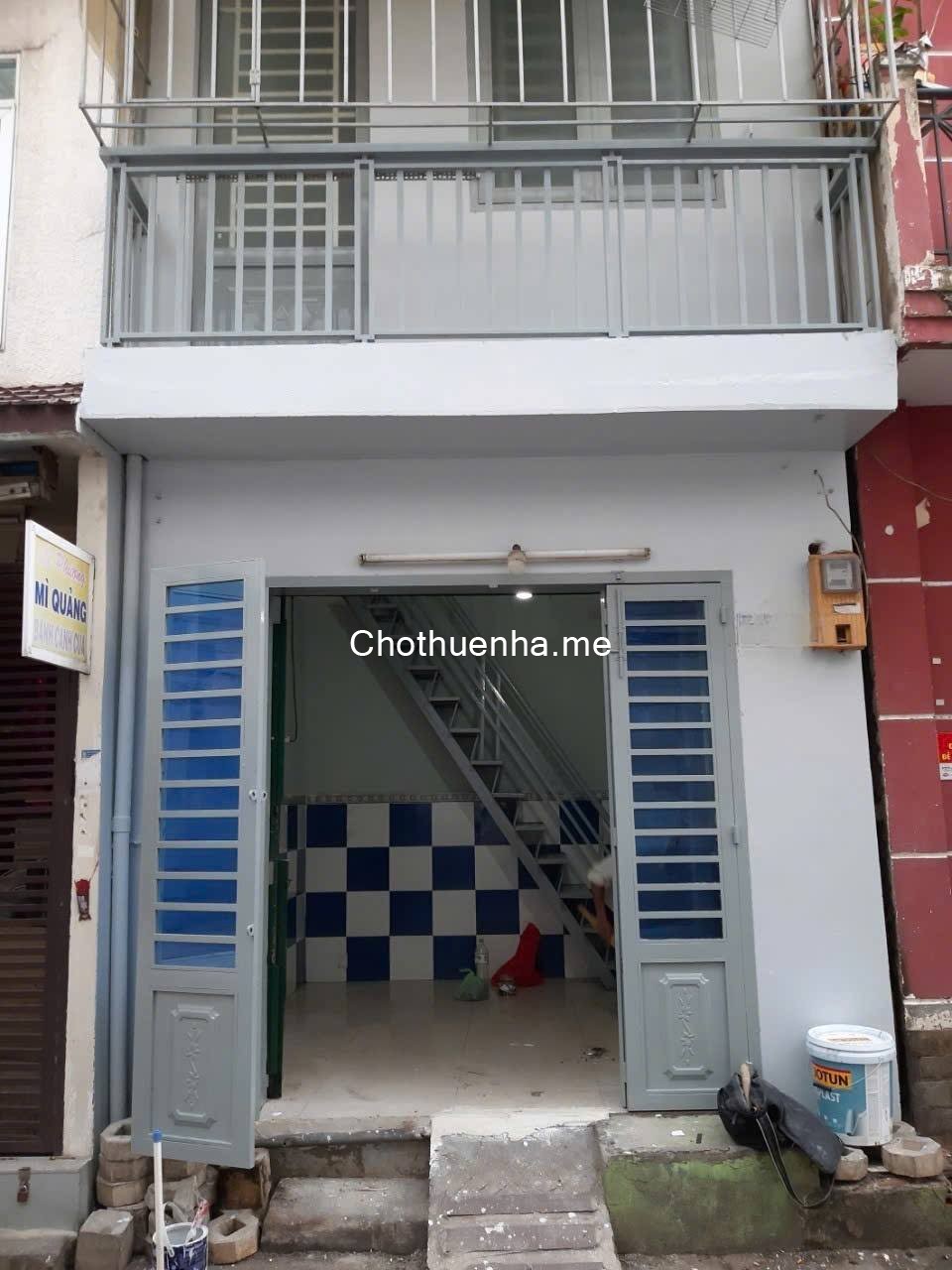 Cho thuê nhà hẻm xe hơi thổng 113 Võ Duy Ninh, 1 trệt + 1 lửng + 2 phòng ngủ, 6 triệu/tháng