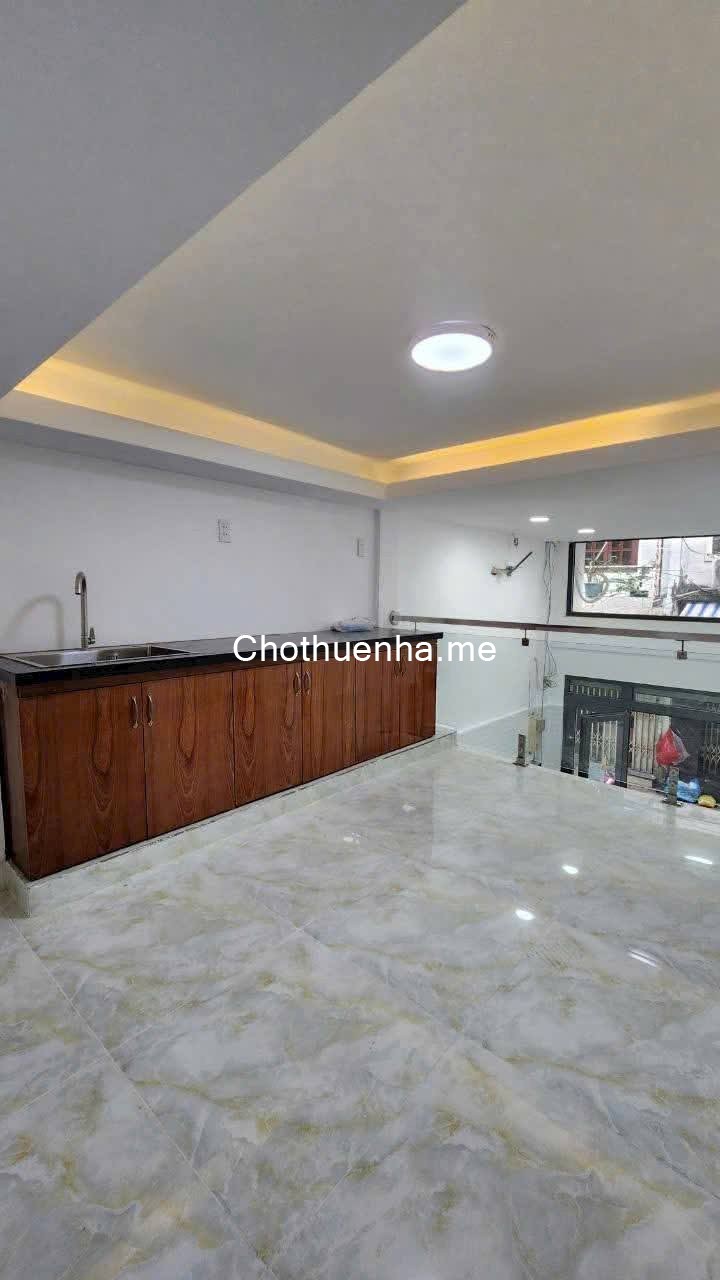 Cho thuê nhà mới hẻm 5m Cao Đạt – Quận 5, 1 trệt – 1 lửng – 2 lầu, 17 triệu/tháng