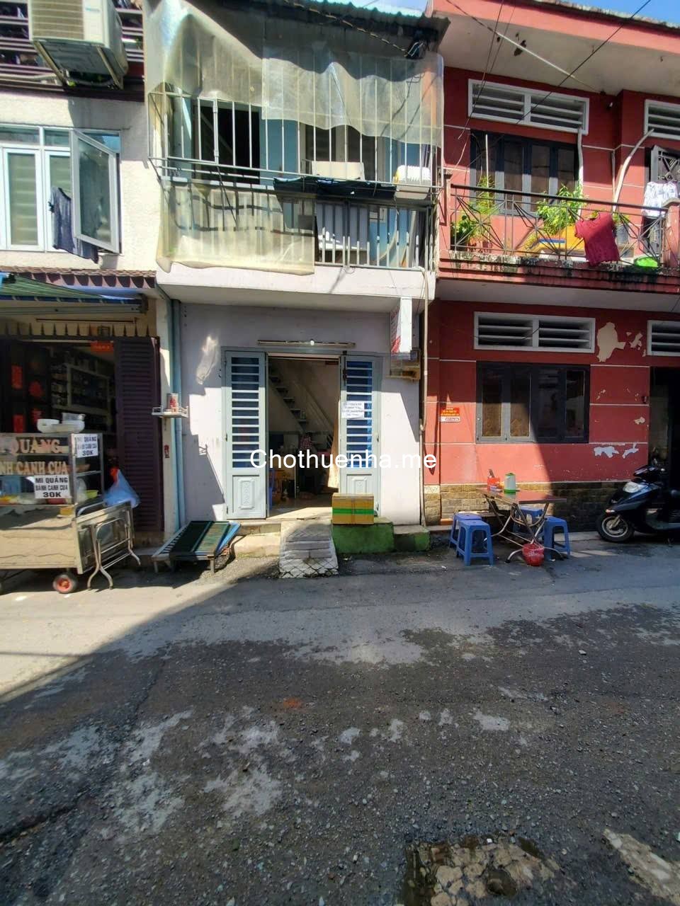 Cho thuê nhà hẻm xe hơi thổng 113 Võ Duy Ninh, 1 trệt + 1 lửng + 2 phòng ngủ, 6 triệu/tháng