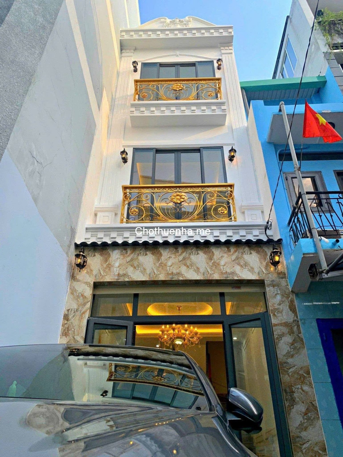 Nhà hẻm xe hơi 3 tầng Lê Hồng Phong – P.2, Q.10