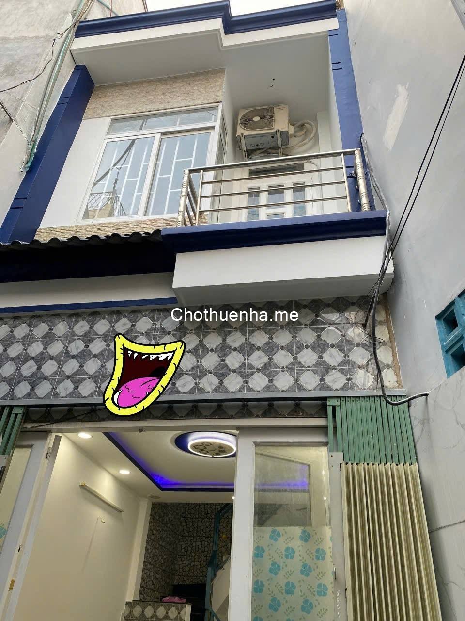 Cho thuê nhà nguyên căn Trệt + lầu Xóm Chiếu – P. Khánh Hội, Quận 4