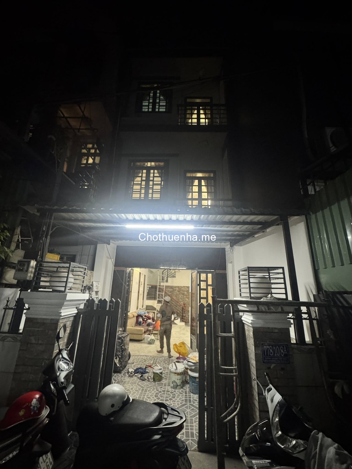 Nhà hẻm đường Phú Thuận Trệt + 2 lầu vừa vừa làm kinh doanh, văn phòng cty...