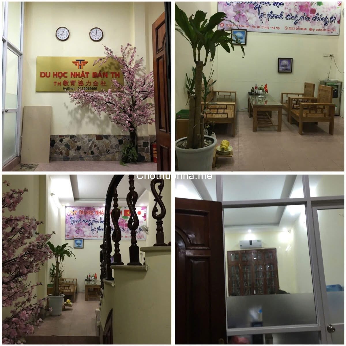 Cho thuê nhà riêng 4 tầng mặt ngõ số 9/26 Yên Lạc, Vĩnh Tuy, Hai Bà Trưng, HN