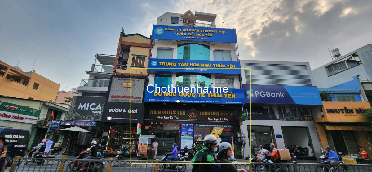 Cho thuê nhà Mặt Tiền Hòa Bình q.Tân Phú 120m²- NGANG 10M - 28Triệu - GẦN CHỢ
