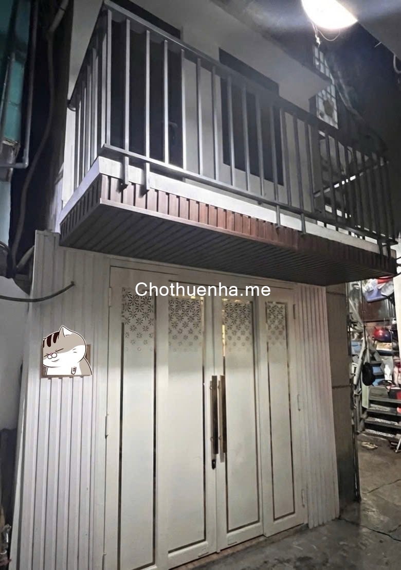 Cho thuê nhà nguyên căn 1 trệt 1 lầu suốt – 1WC - Trần Hưng Đạo, P. Cầu Kho, Quận 1