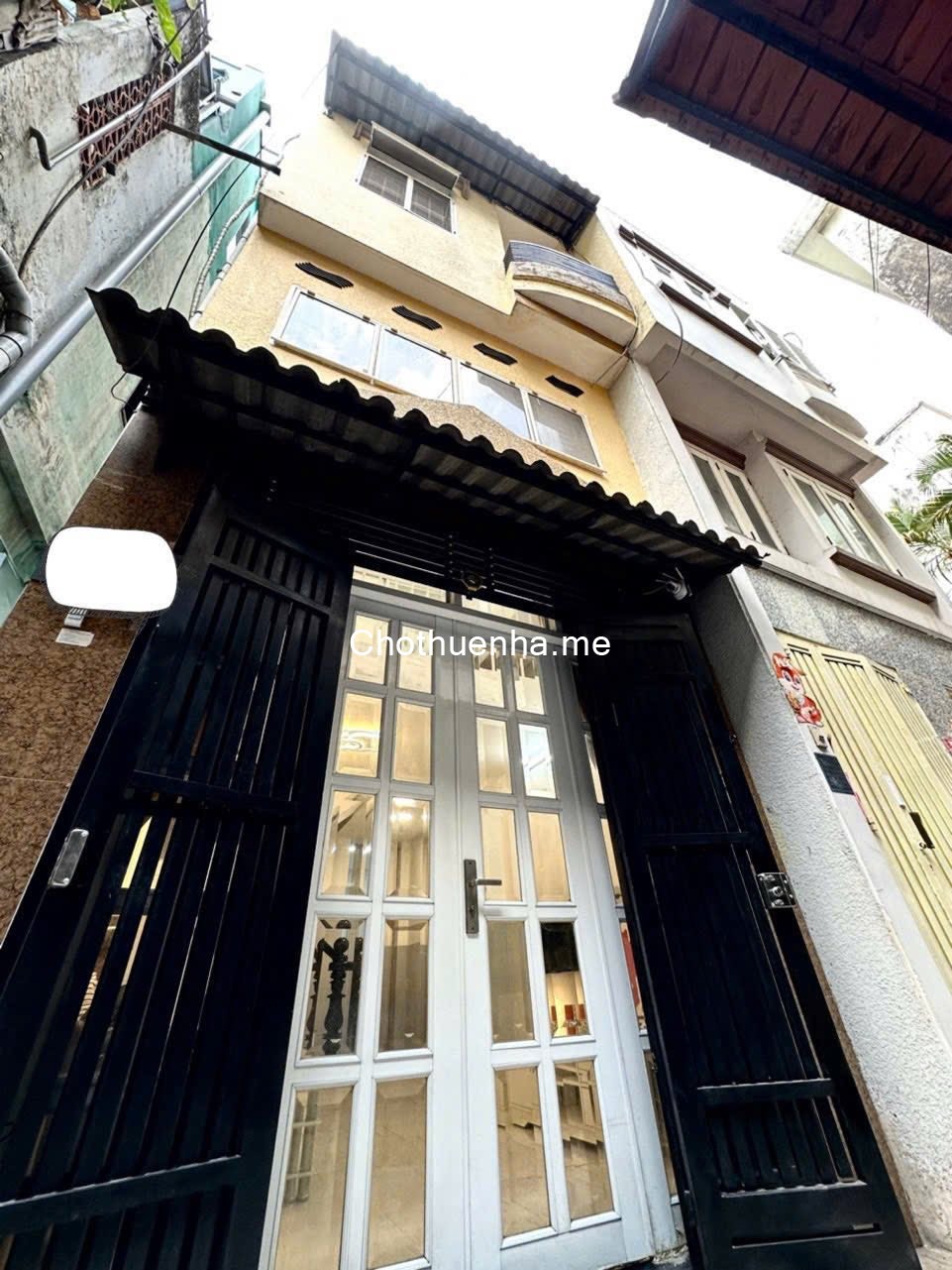 Nhà nguyên căn hẻm 38 Nguyễn Văn Trỗi 1 trệt + 2 lầu – nhà cao ráo, thoáng mát