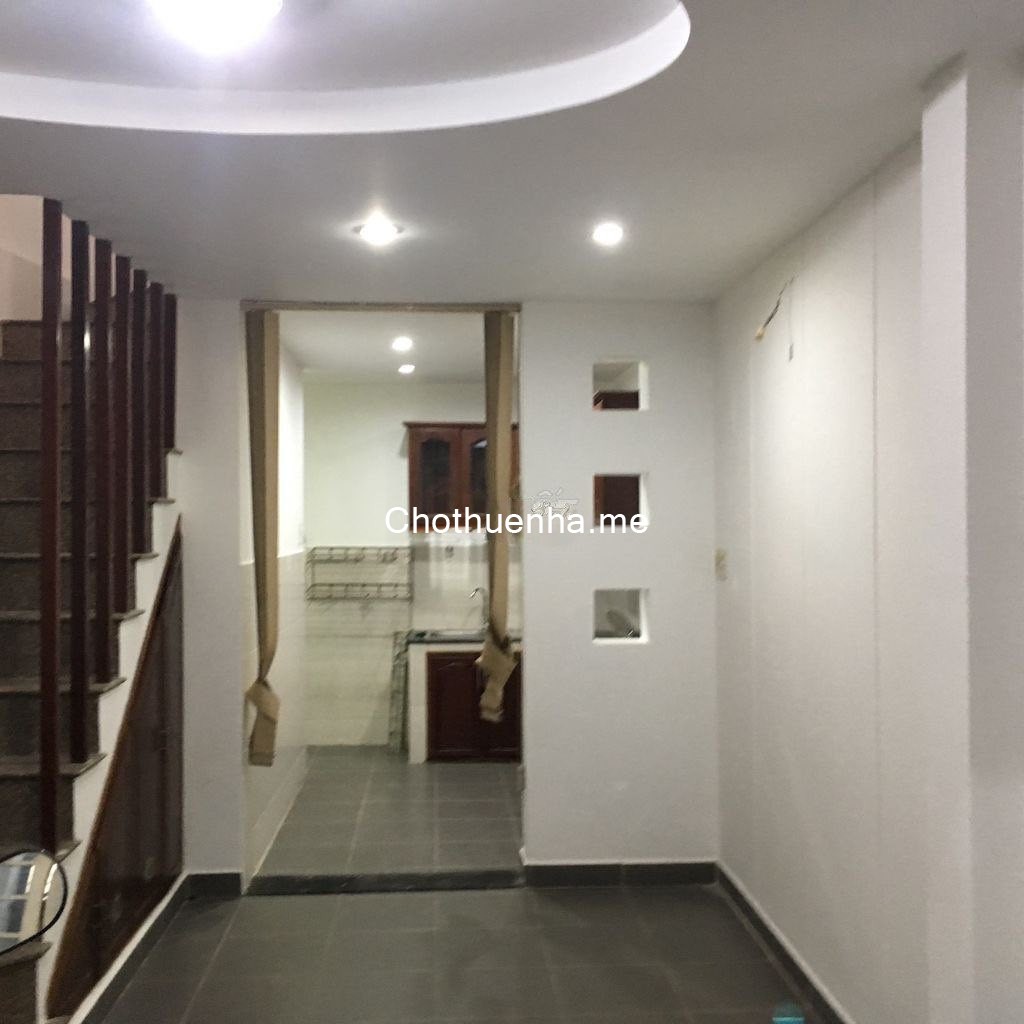 Cho thuê nhà nguyên căn hẻm xe hơi Nguyễn Đình Chiểu – P.4, Quận 3