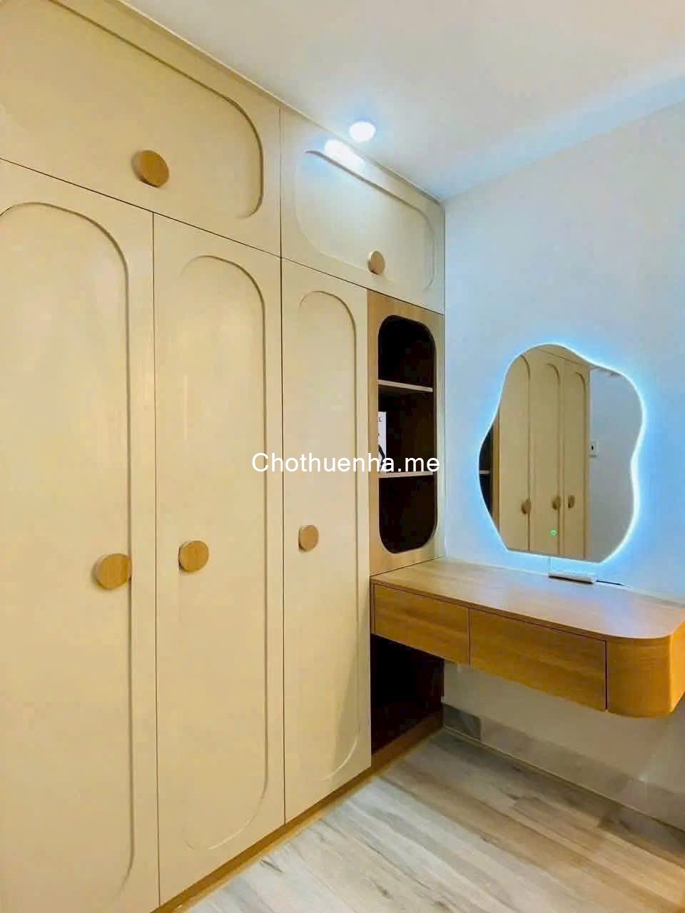 Cho thuê nhà nguyên căn hẻm xe hơi Lê Đức Thọ, Trệt + lầu, 2PN, full nội thất mới 100%