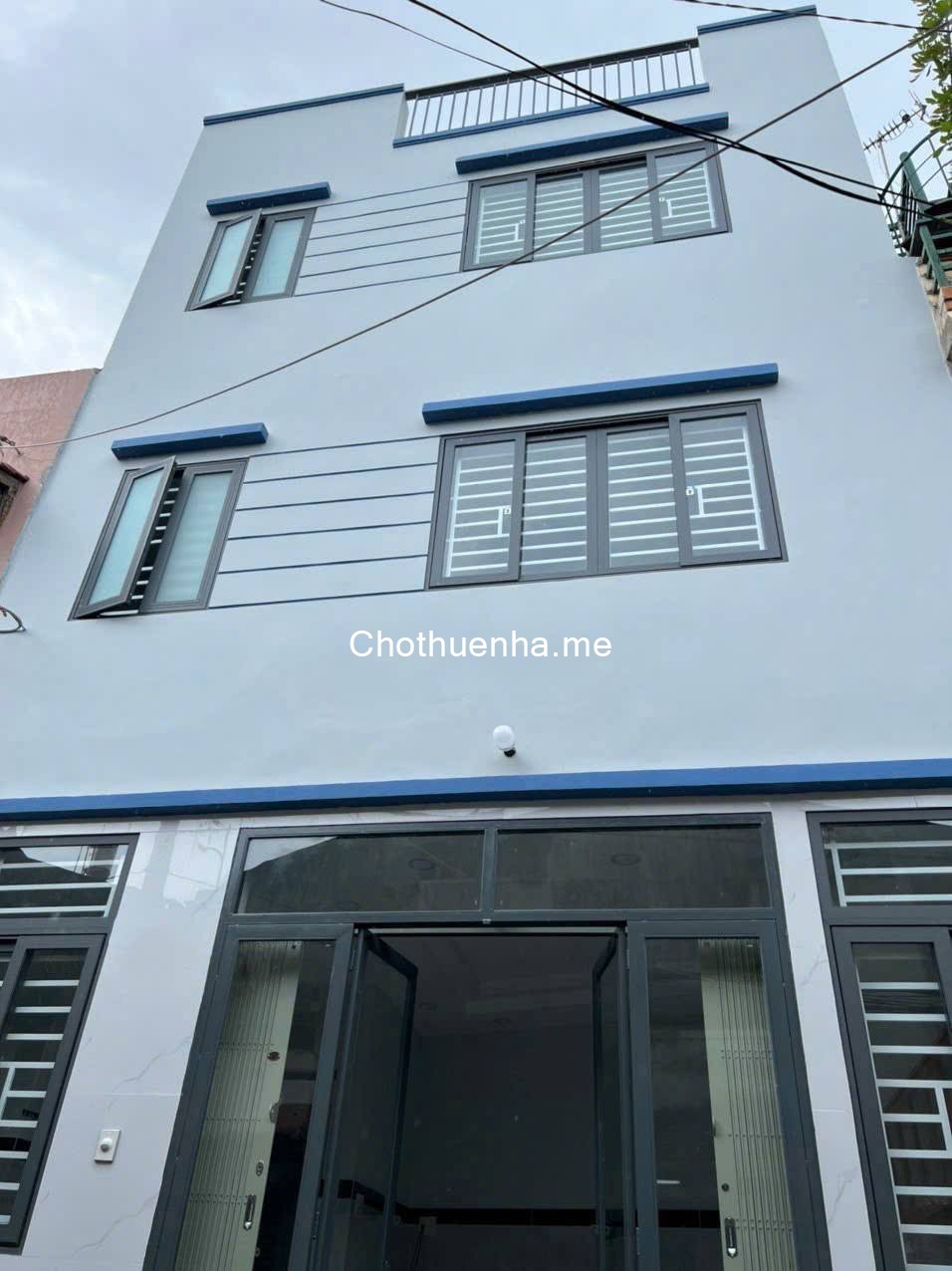 Cho thuê nhà nguyên căn hẻm cụt – Thích Quảng Đức - 3,5×8m, kết cấu 1 trệt 2 lầu