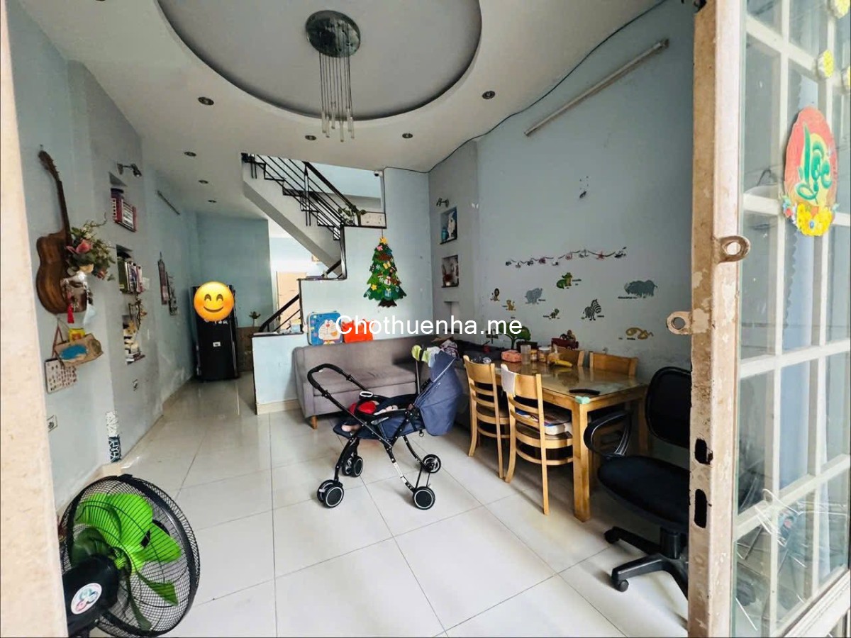Nhà cho thuê Mặt tiền thụt Trần Quang Cơ , Phú Thạnh , Tân Phú
