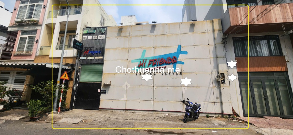 Cho thuê nhà NB Mặt Tiền Văn Cao q.Tân Phú 240m²,NGANG 12M - CẠNH TRƯỜNG CĐ GTVT 3