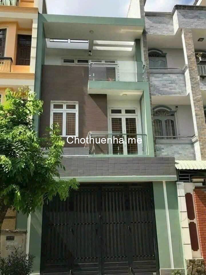 Cho thuê nhà 1 Trệt 2 Lầu Man Thiện, Hiệp Phú