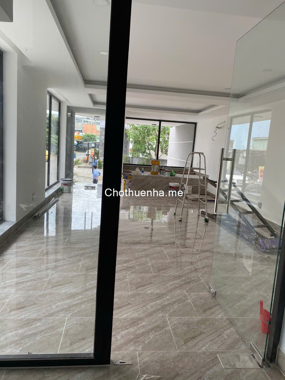 Cho thuê tòa nhà văn phòng 1 trệt 3 lầu - 2 mặt tiền phường An Phú, quận 2