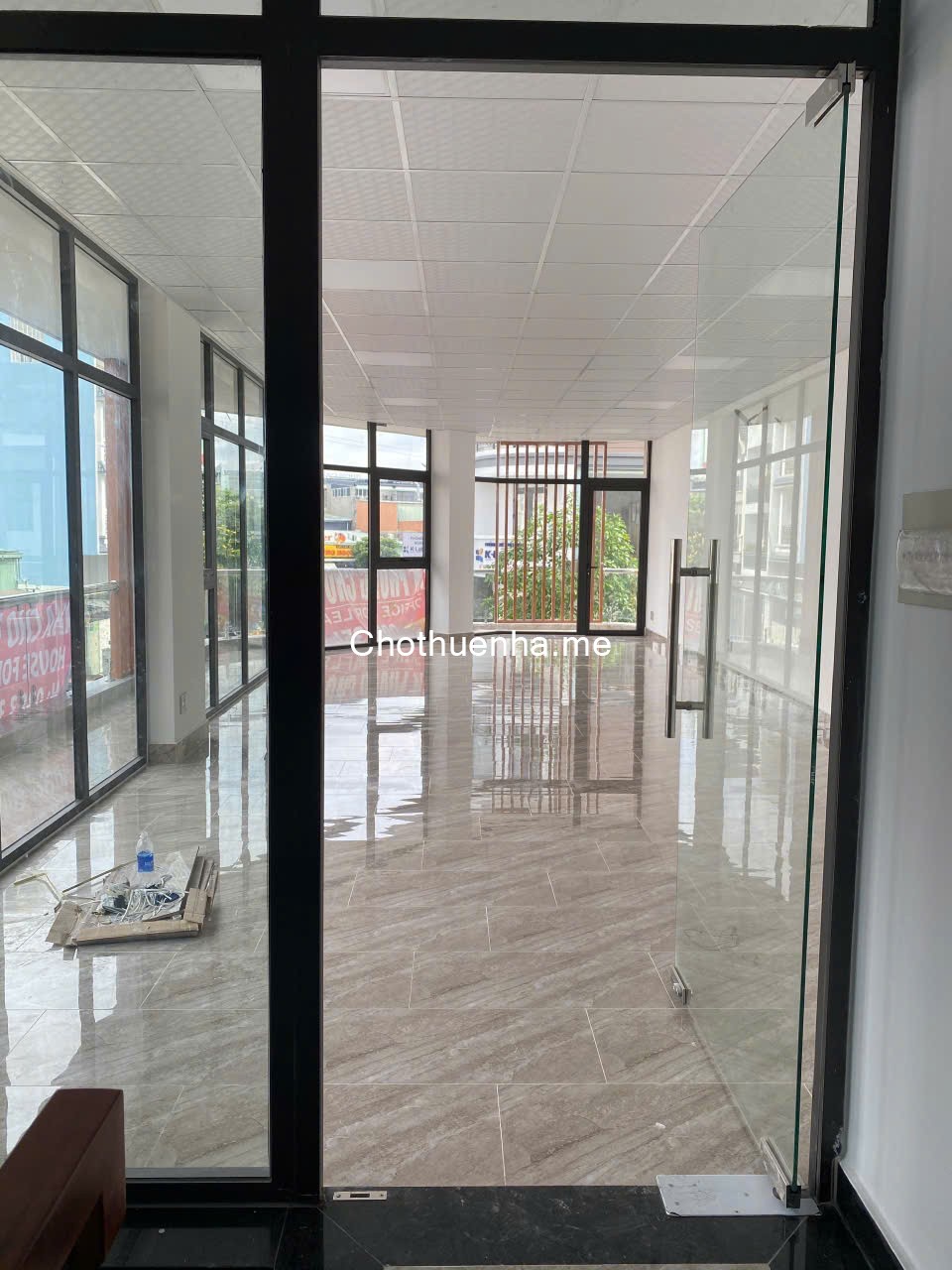 Cho thuê tòa nhà văn phòng 1 trệt 3 lầu - 2 mặt tiền phường An Phú, quận 2