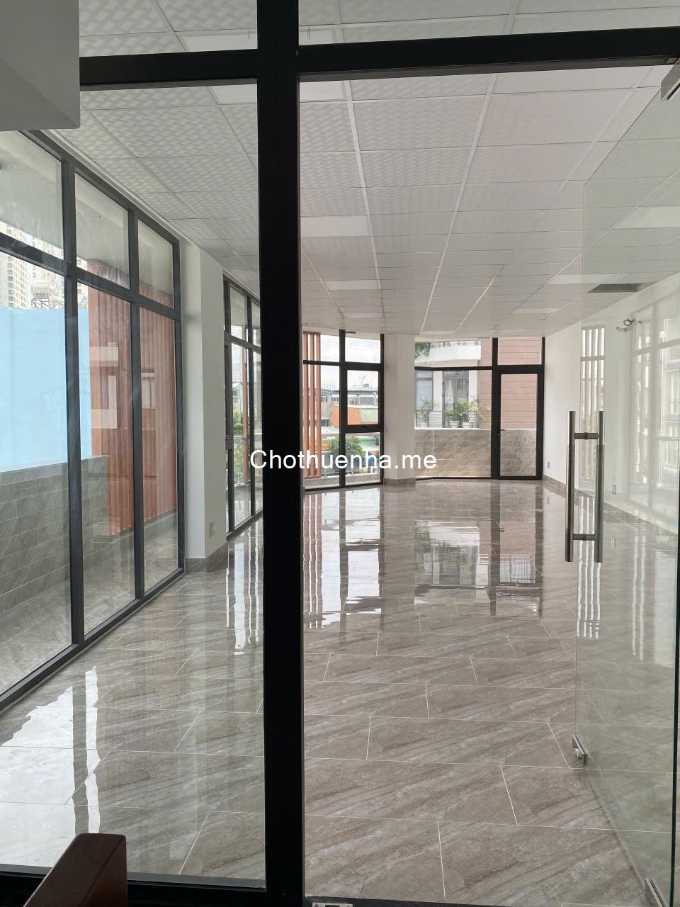 Cho thuê tòa nhà văn phòng 1 trệt 3 lầu - 2 mặt tiền phường An Phú, quận 2