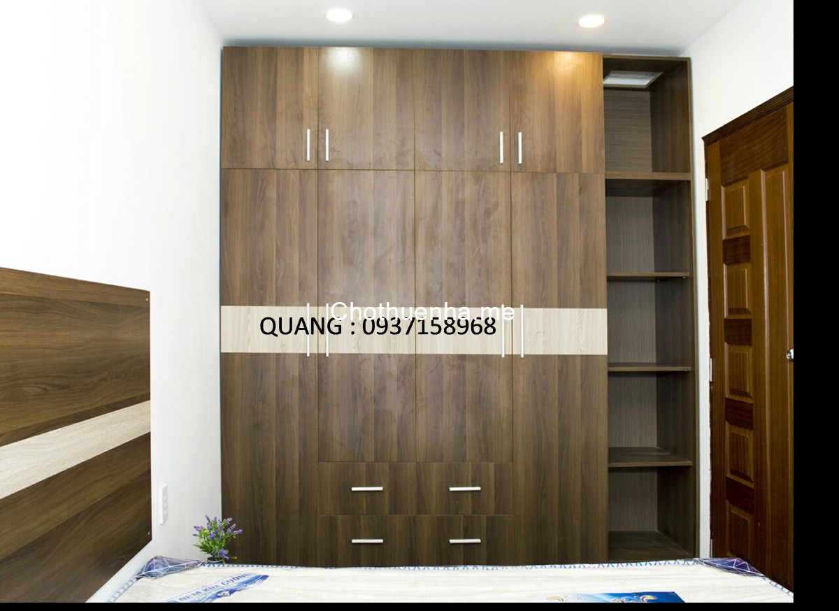 Chính chủ cho thuê nhà hẻm xe hơi 72m2 Full nội thất cao, khu yên tĩnh PHẠM HÙNG