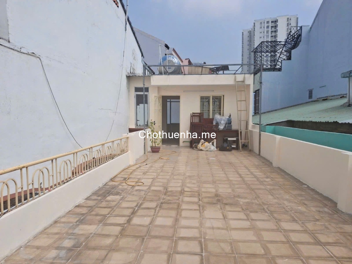  Cho thuê NNC Âu Dương Lân Q8. (5.1x24.5) 3Tầng, 4PN, 4 Máy Lạnh, Gần TTTM AEON