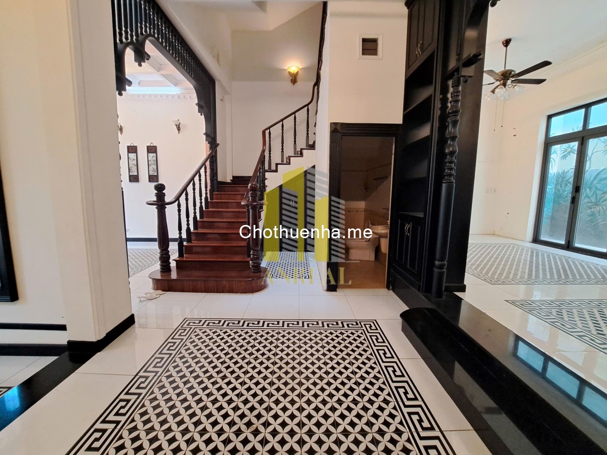 CHO THUÊ BIỆT THỰ TRẦN NÃO 44 TRIỆU - 300M2 5 PHÒNG