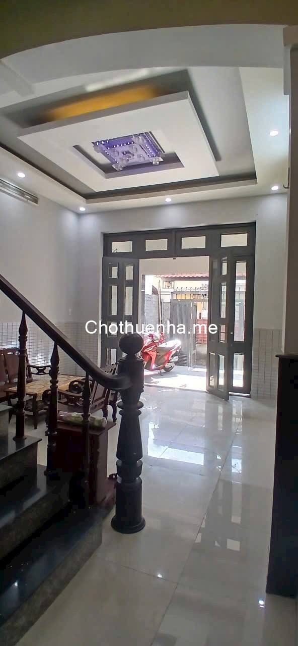 Cho thuê nhà hẻm xe hơi Đường số 48, 1 lầu – 3 phòng ngủ – 2WC