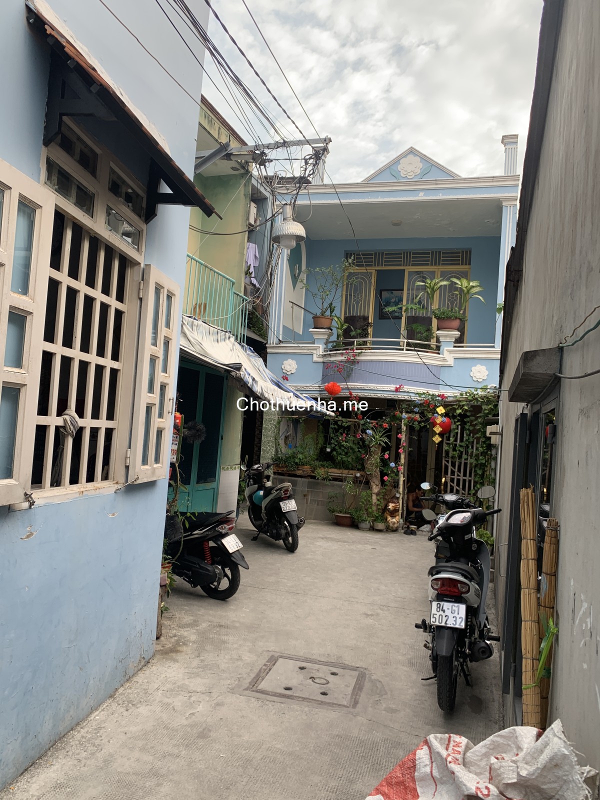 Cho thuê nhà 6tr500, 32met vuông 1tret ,1lau , 1phong ngủ,2toilet Phường Bình Đông ,TPHCM