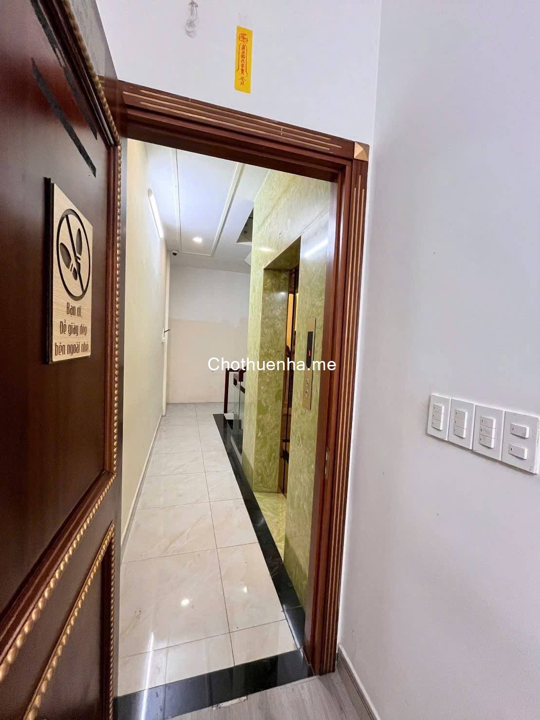 Cho thuê nhà 1 trệt 4 lầu mặt tiền Trần Nguyên Đán – quận Bình Thạnh