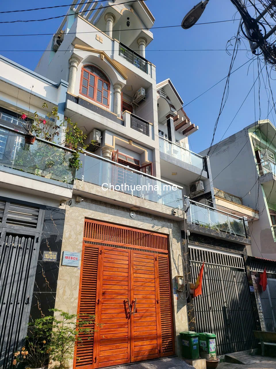 Cho thuê nhà nguyên căn 1 trệt 3 lầu 6 phòng ở bình tân