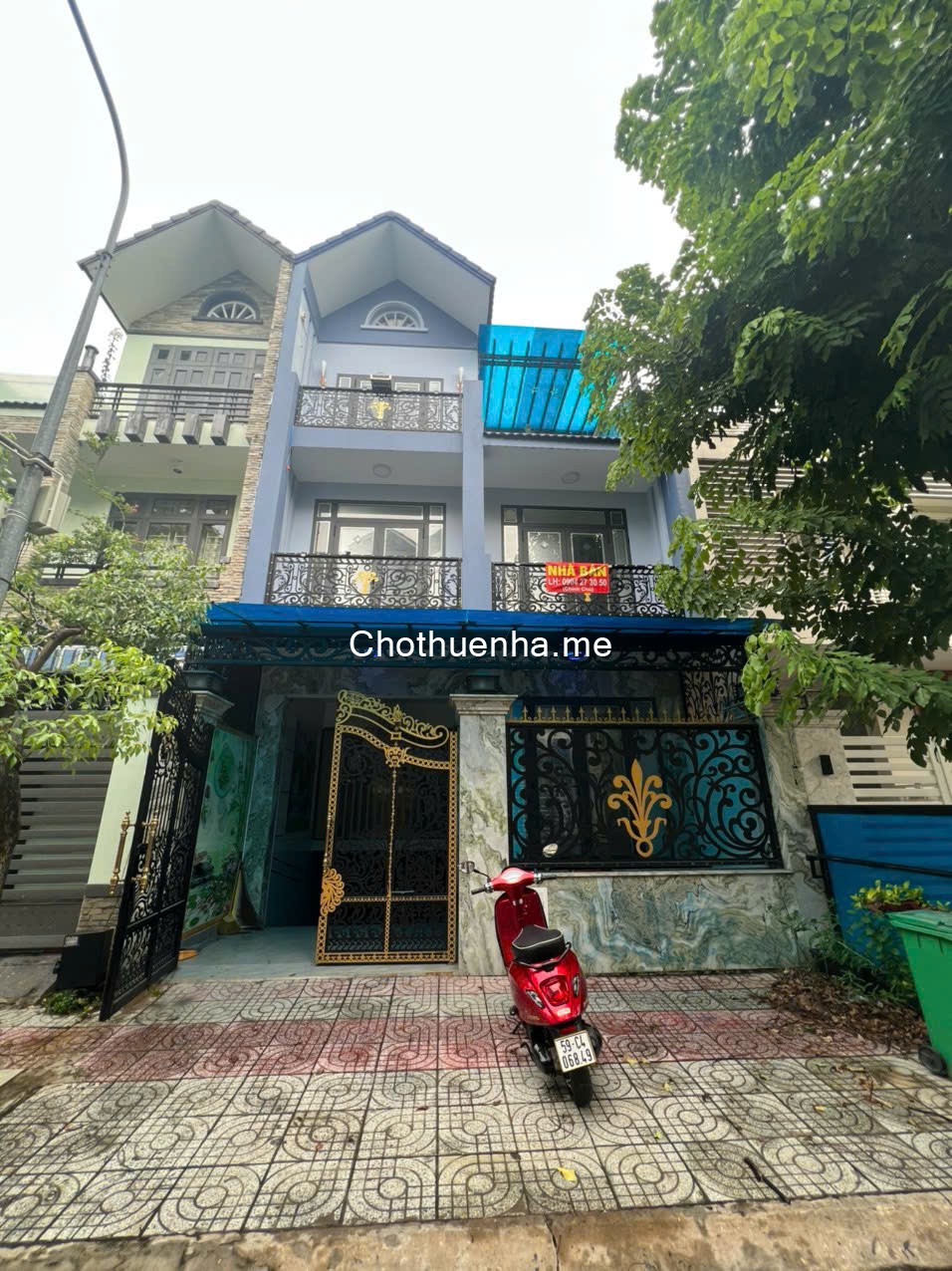 Cho Thuê Biệt Thự Sadeco Ven Sông Quận 7.