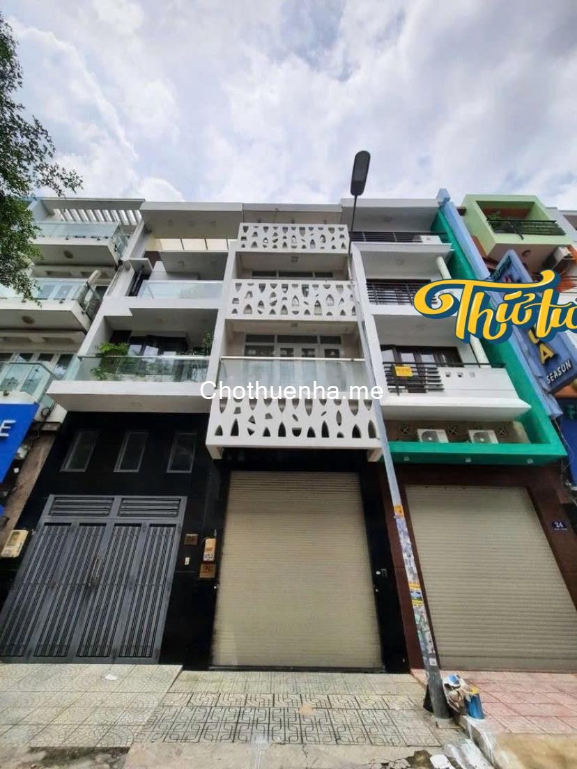 Cho Thuê Nhà Nguyên Căn 3 Lầu, 5PN 6WC, Mặt Tiền Hoa Lan – P.2, Q. Phú Nhuận