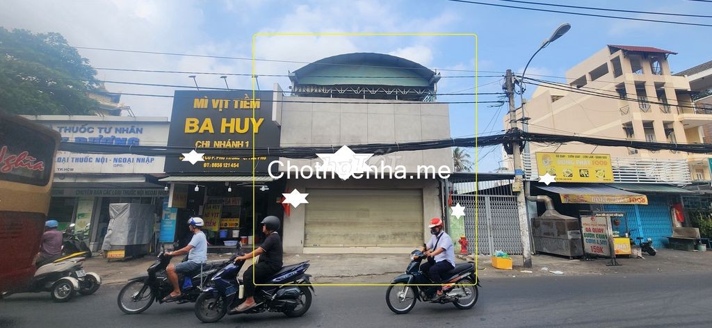 Cho thuê nhà Mặt tiền Âu Cơ Q.Tân Phú 182m² - NGANG 7M - 55Triệu