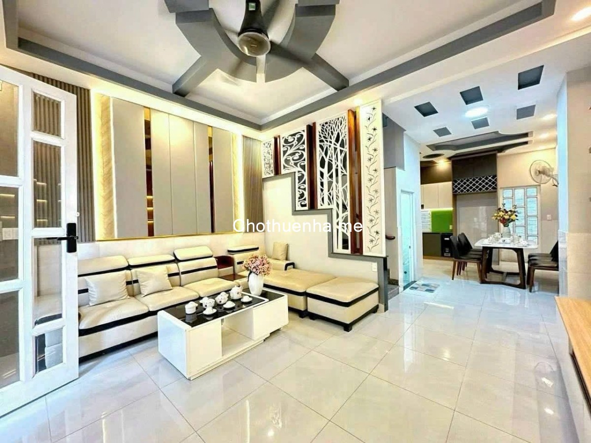 CHO THUÊ NHÀ PHỐ - HẺM XE HƠI - 1979 HUỲNH TẤN PHÁT - THỊ TRẤN NHÀ BÈ | FULL NỘI THẤT