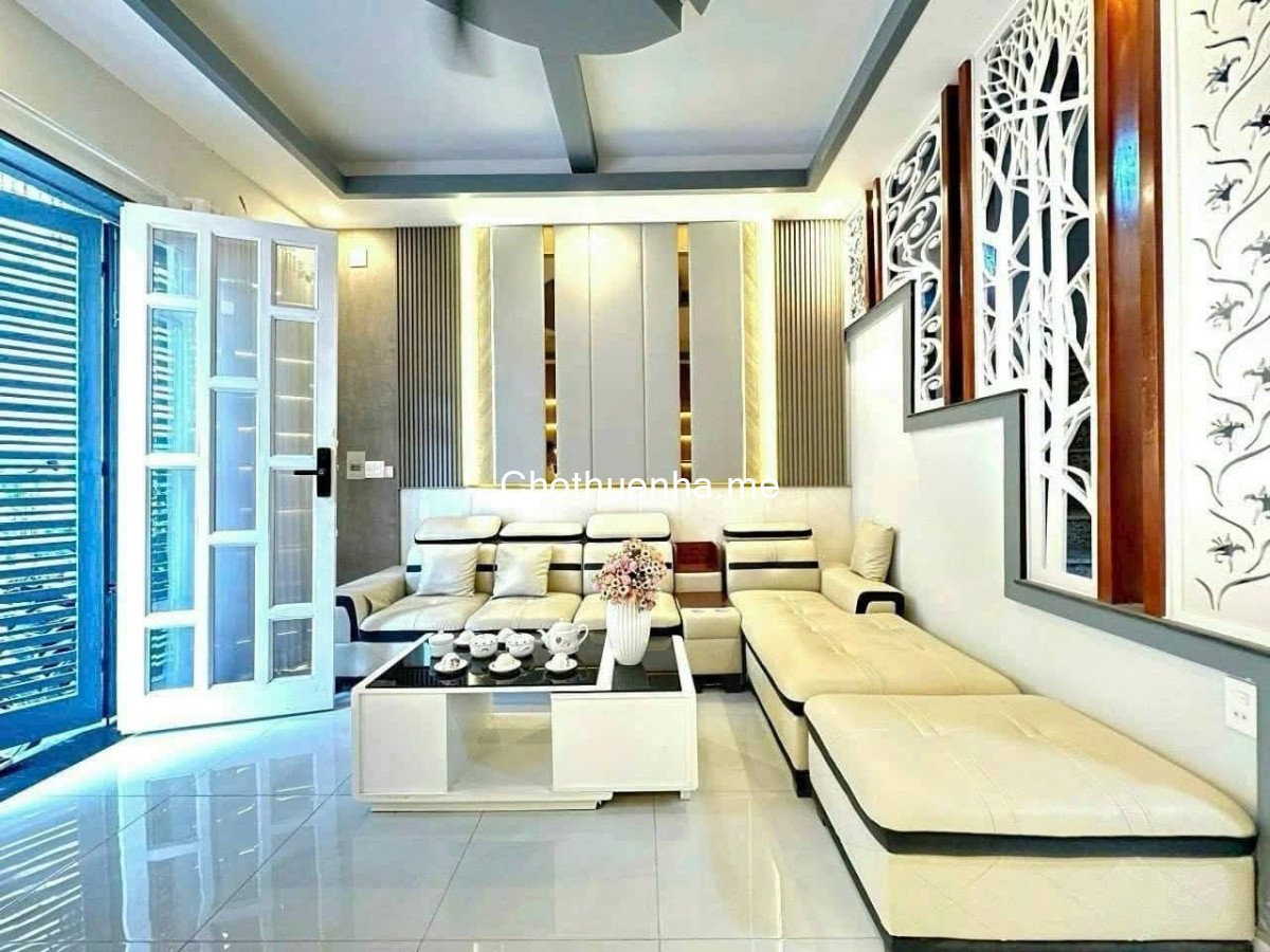 CHO THUÊ NHÀ PHỐ - HẺM XE HƠI - 1979 HUỲNH TẤN PHÁT - THỊ TRẤN NHÀ BÈ | FULL NỘI THẤT