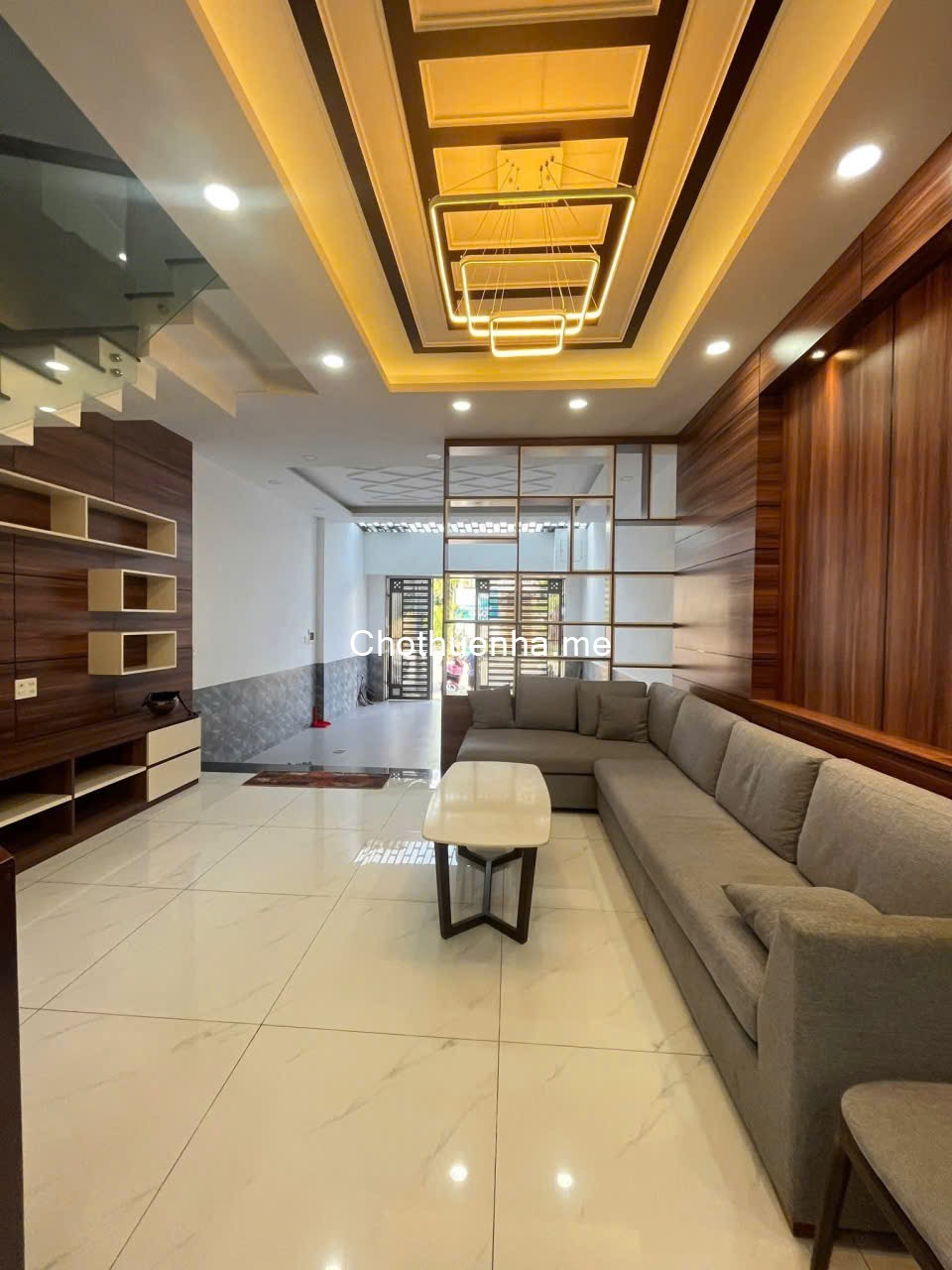 CHO THUÊ NHÀ PHỐ NGUYÊN CĂN MẶT TIỀN ĐƯỜNG SỐ PHẠM HỮU LẦU - PHÚ MỸ - QUẬN 7 | FULL NỘI THẤT