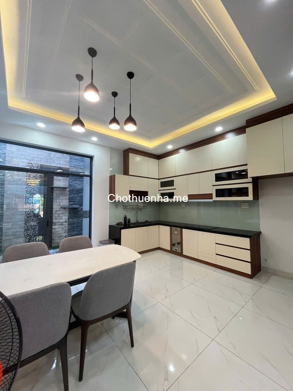 CHO THUÊ NHÀ PHỐ NGUYÊN CĂN MẶT TIỀN ĐƯỜNG SỐ PHẠM HỮU LẦU - PHÚ MỸ - QUẬN 7 | FULL NỘI THẤT